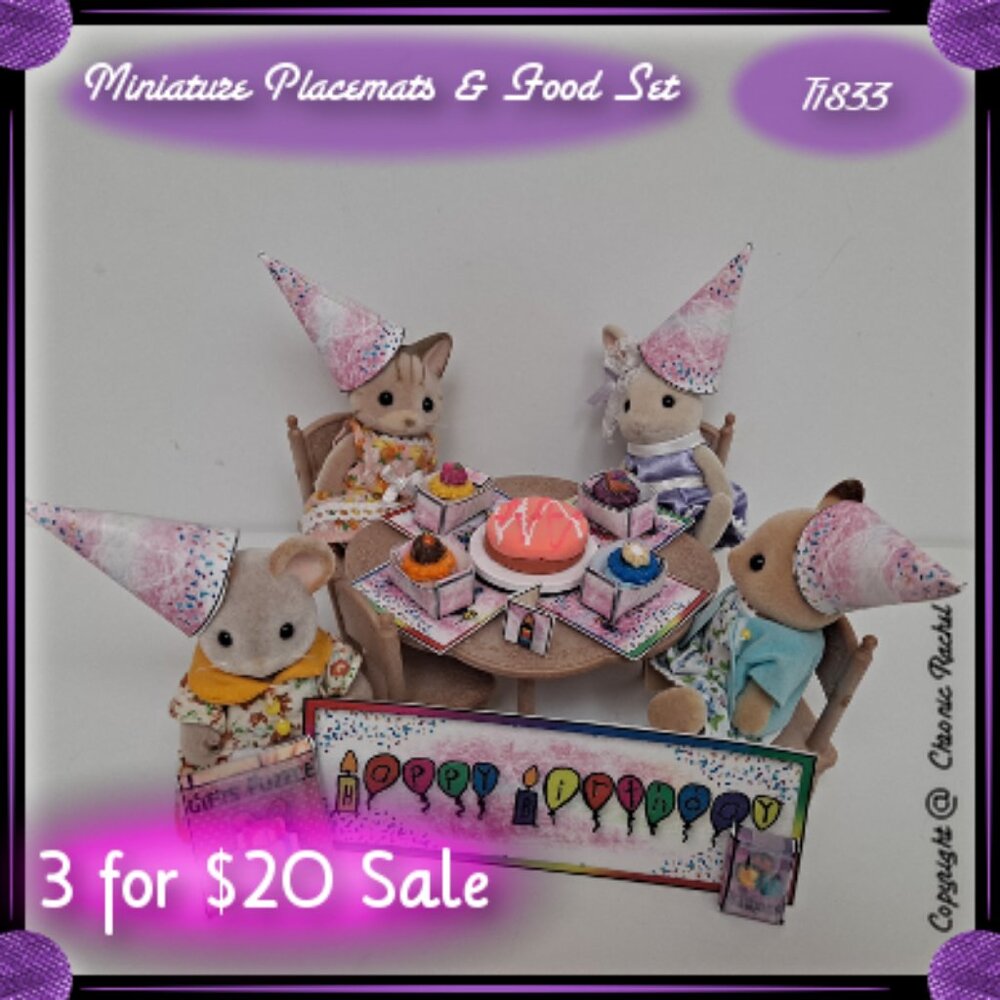 Zigzag Birthday Cakes & Glued-Together Desserts